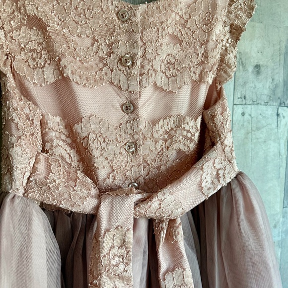 Tevolio Dusty Rose Pink Floral Dress - Picture 4 of 7